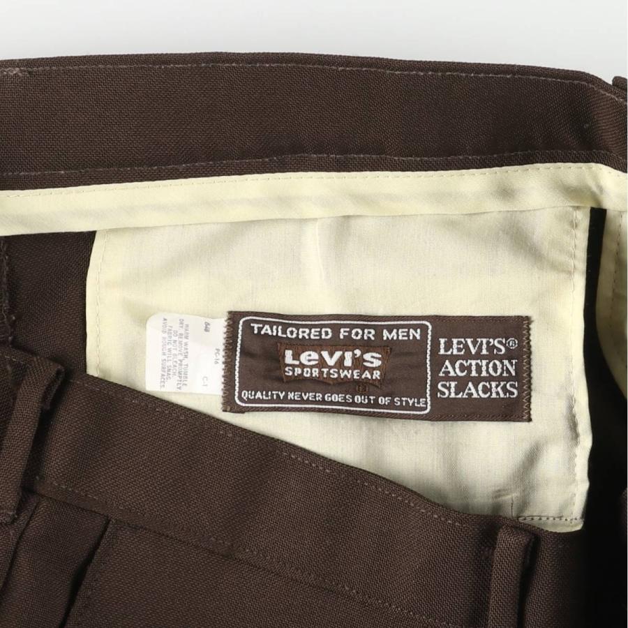 Levi's（リーバイス） 古着 80年代 Levi's ACTION SLACKS スラックス