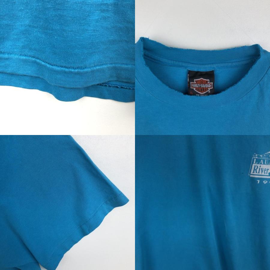 古着 ハーレーダビッドソン 鷲柄 イーグル柄 モーターサイクル バイクT