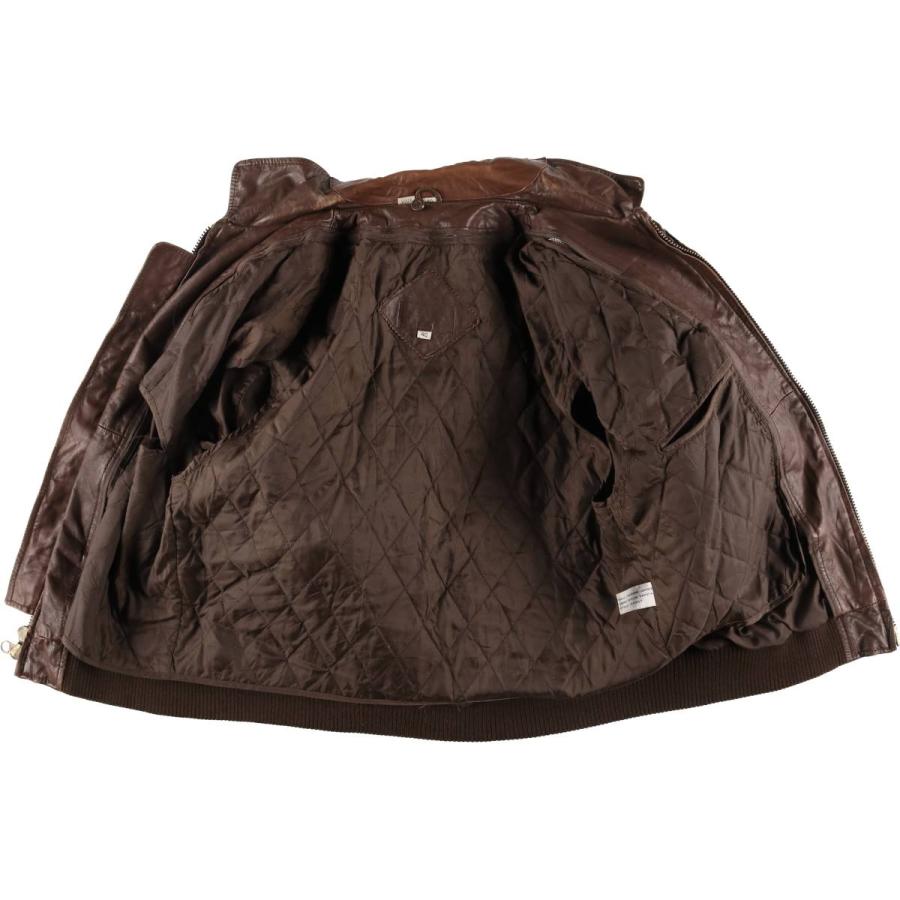 古着 A-2タイプ レザーフライトジャケット メンズL相当 /eaa538669  