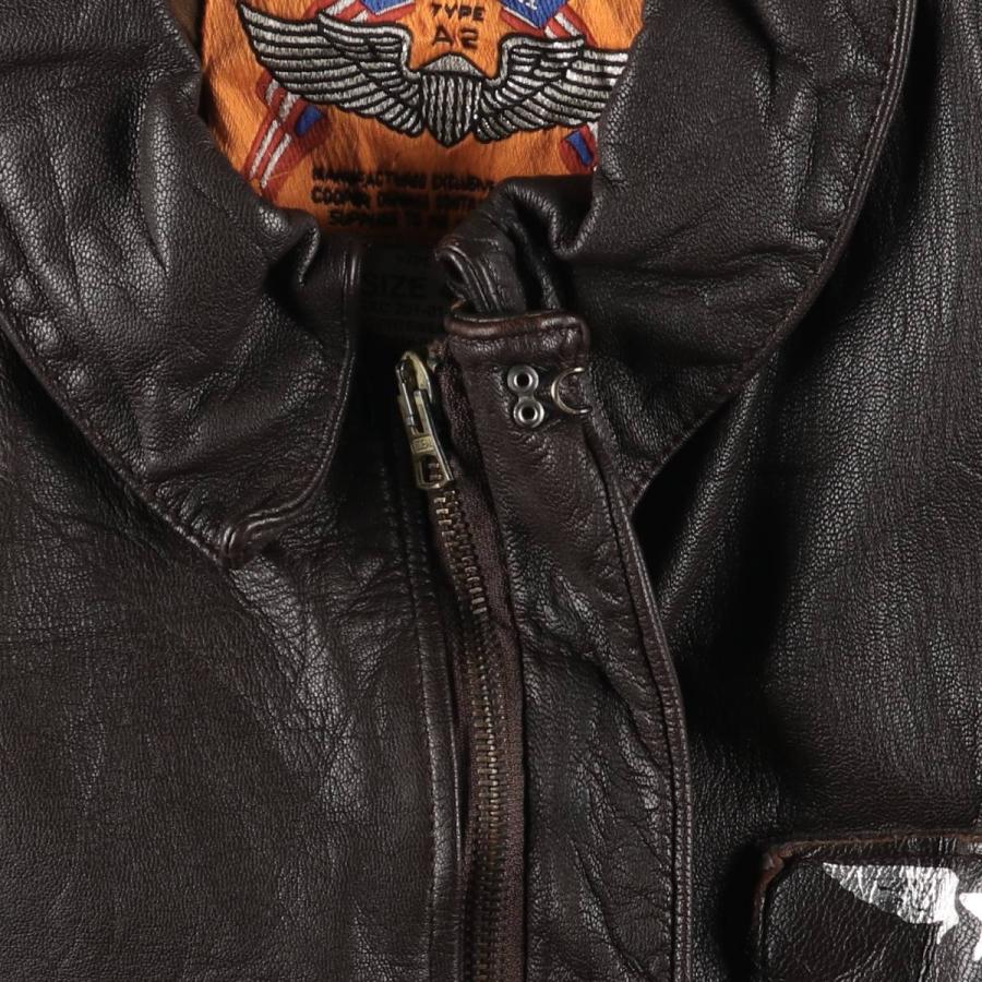 古着 90~00年代 クーパー COOPER A-2タイプ レザーフライトジャケット