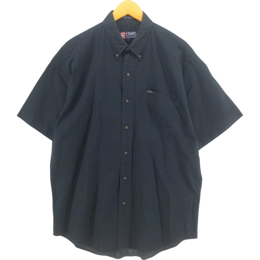 古着 90年代 ラルフローレン Ralph Lauren CHAPS チャップス 半袖 