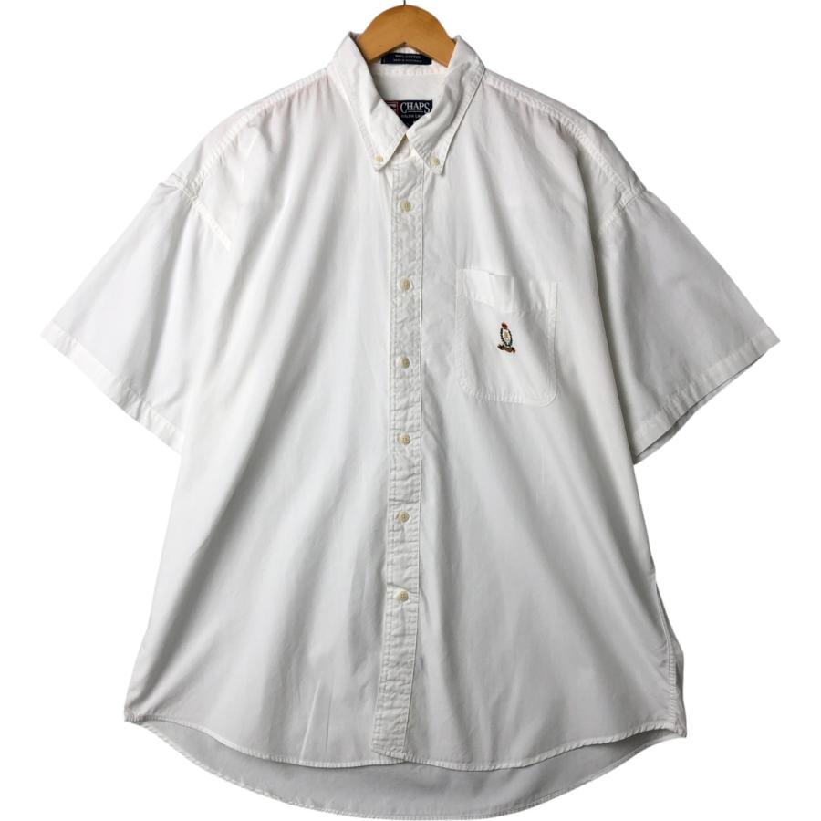 古着 90年代 ラルフローレン Ralph Lauren CHAPS チャップス 半袖 