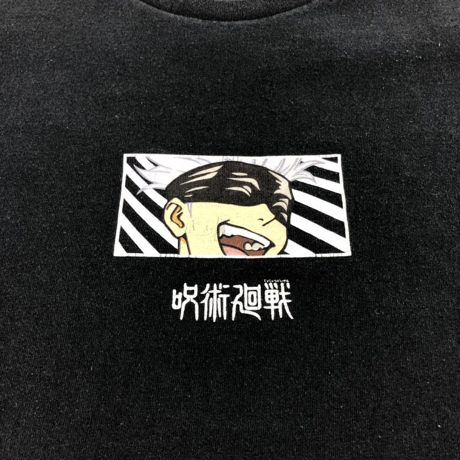古着 JUJUTSU KAISEN 呪術廻戦 五条悟 バックプリント アニメ