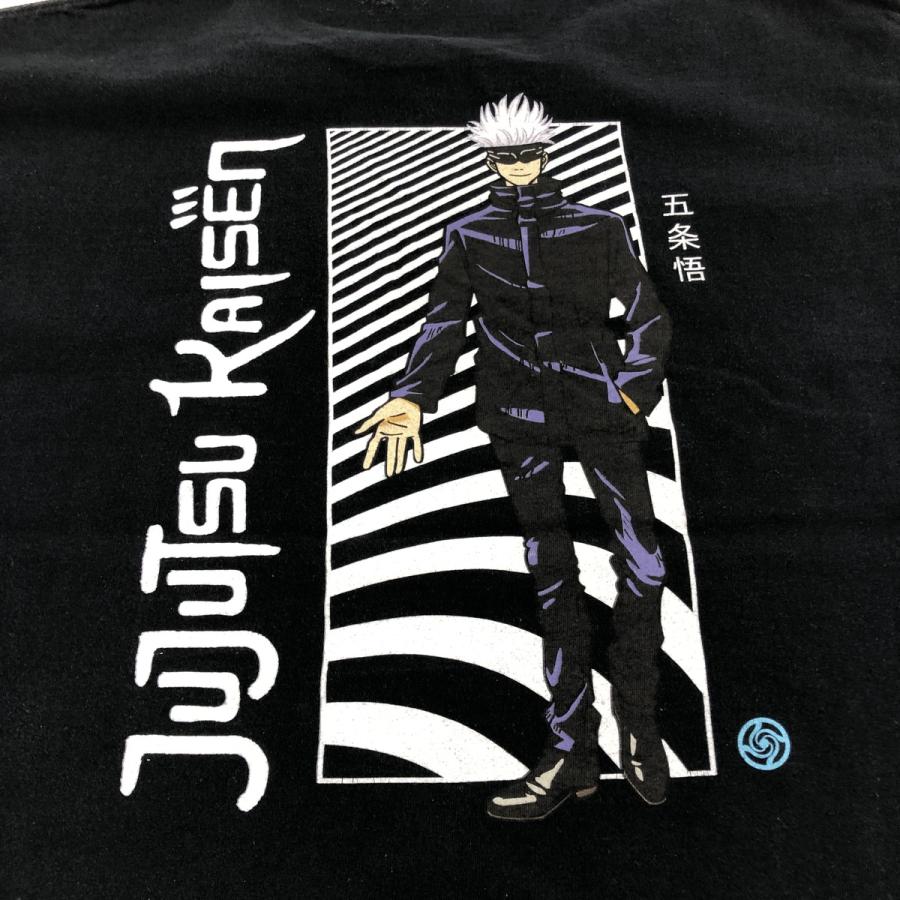 古着 JUJUTSU KAISEN 呪術廻戦 五条悟 バックプリント アニメ