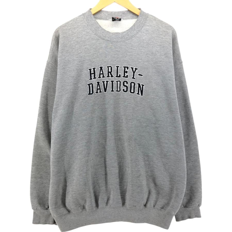ハーレーダビッドソン スウェット Champion(R) x HarleyーDavidson ファナティック・クルーネック