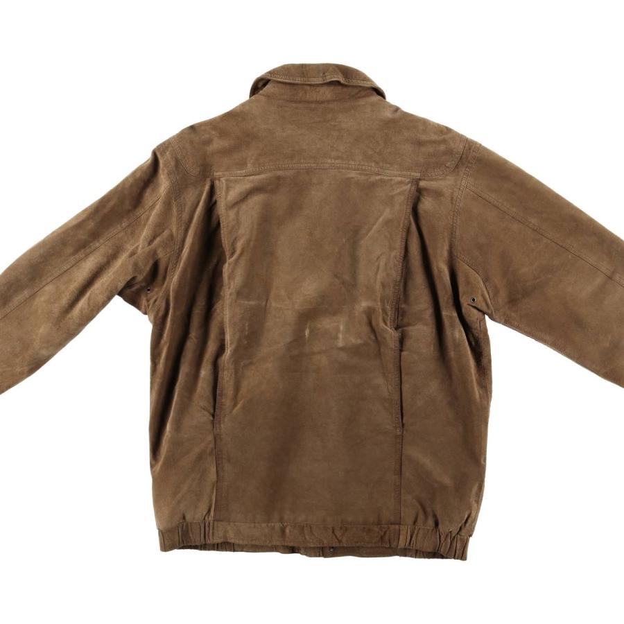 Eddie Bauer 古着 80~90年代 エディーバウアー 黒タグ レザー