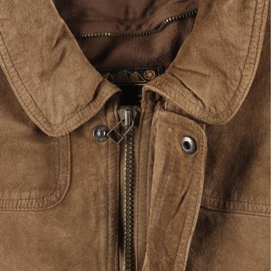 Eddie Bauer（エディーバウアー） 古着 80~90年代 黒タグ レザー