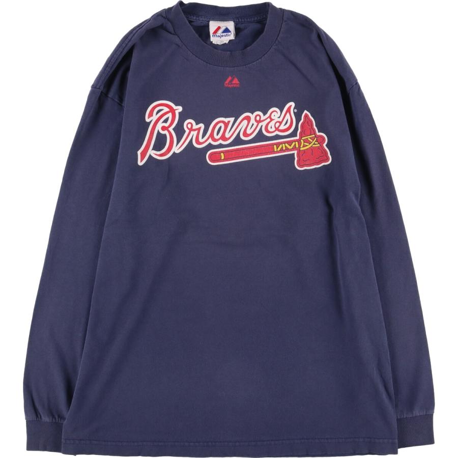 古着 00年代 マジェスティック majestic MLB ATLANTA BRAVES