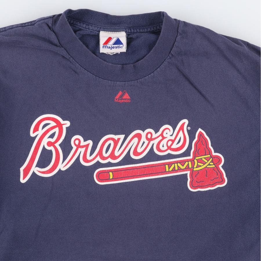 古着 00年代 マジェスティック majestic MLB ATLANTA BRAVES