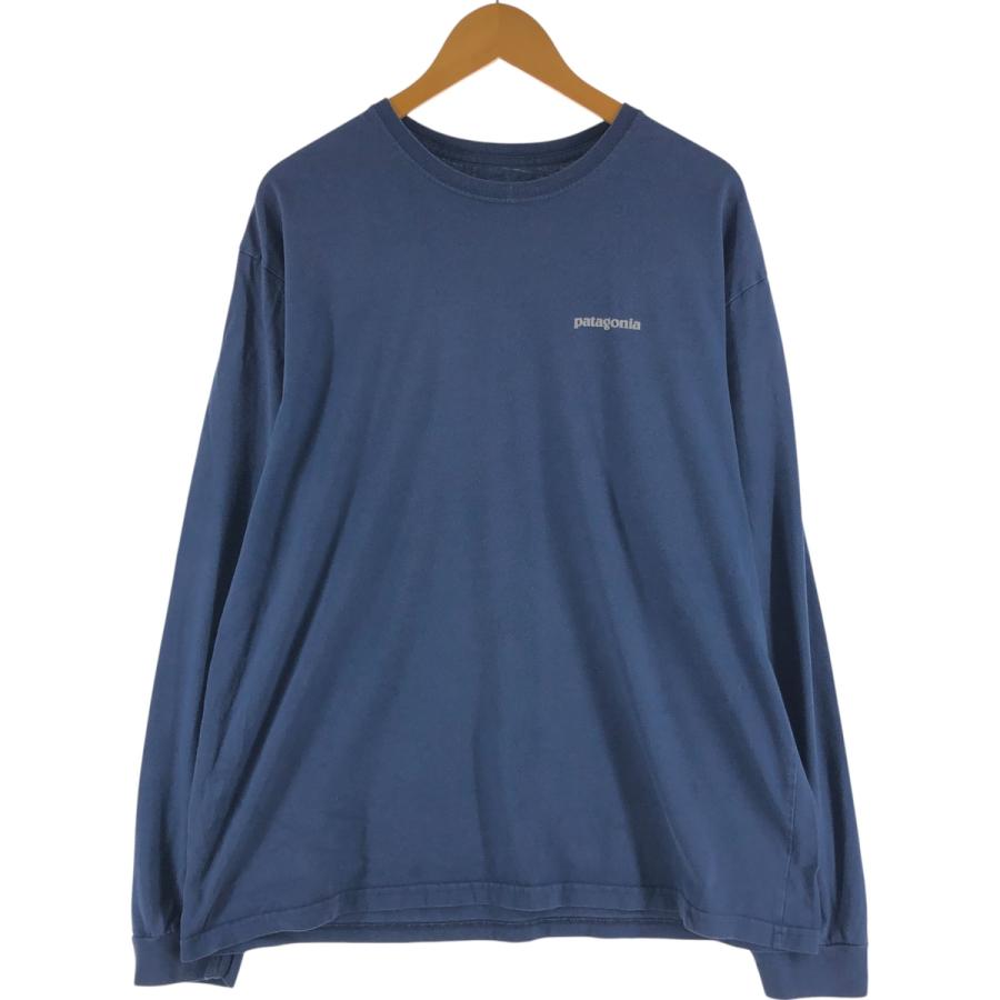 patagonia（パタゴニア） 古着 バックプリント ロングTシャツ ロンT 