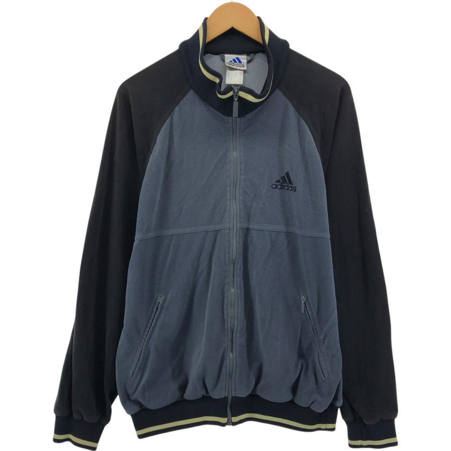 adidas（アディダス） 古着 90年代 バックロゴ ベロアジャージ 