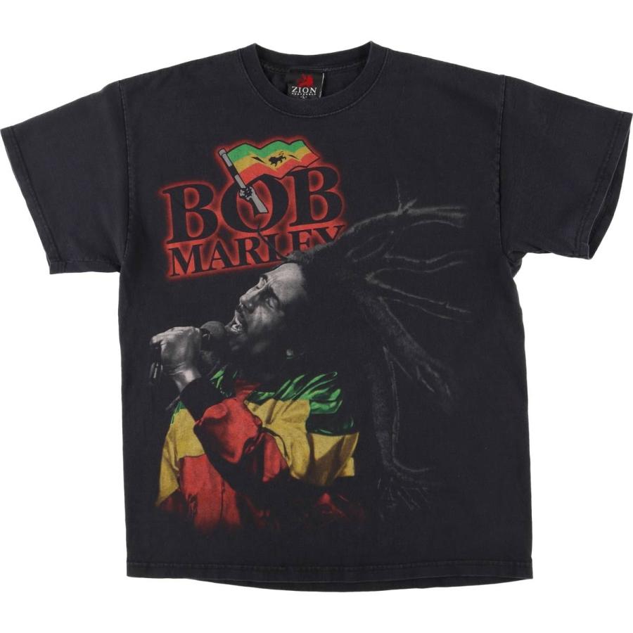古着 00年代 ZION ROOTSWEAR BOB MARLEY ボブマーリー バンドTシャツ 