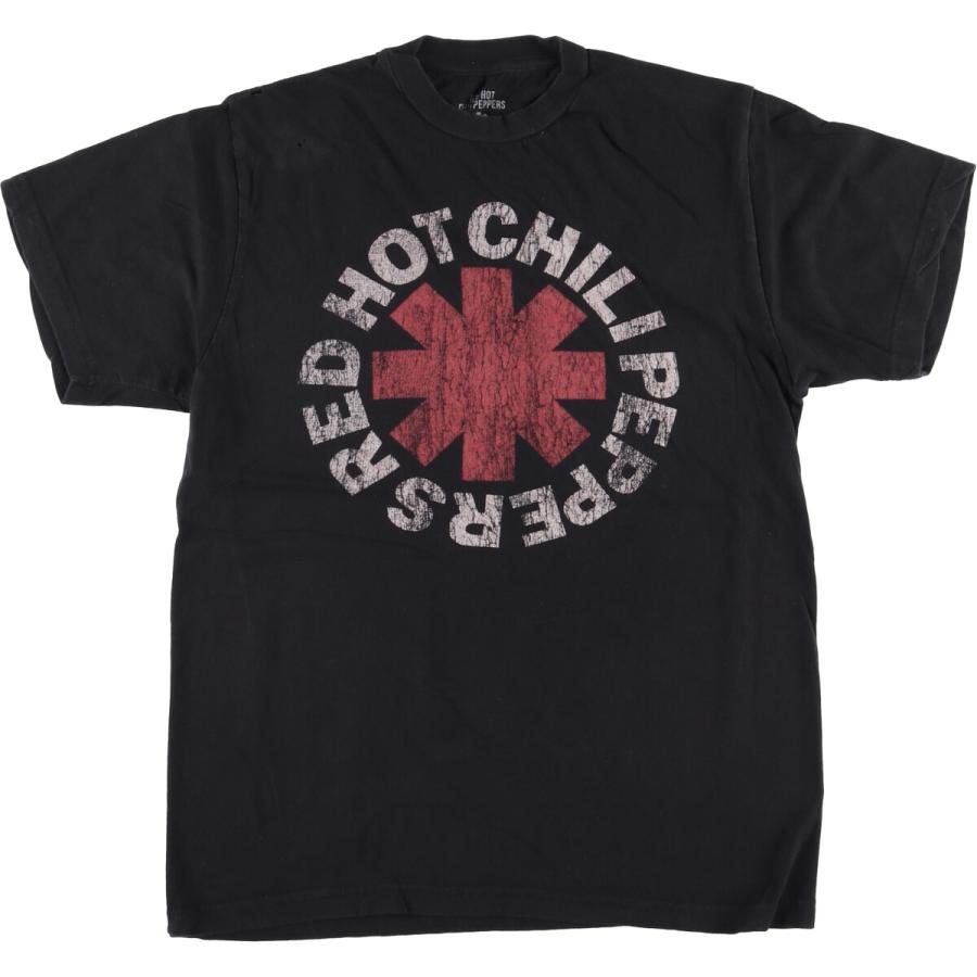 RED HOT CHILI PEPPERS バンドT M 両面プリント 古着 00's FRUIT OF THE LOOM ''RED HOT CHILI PEPPERS'' 両面
