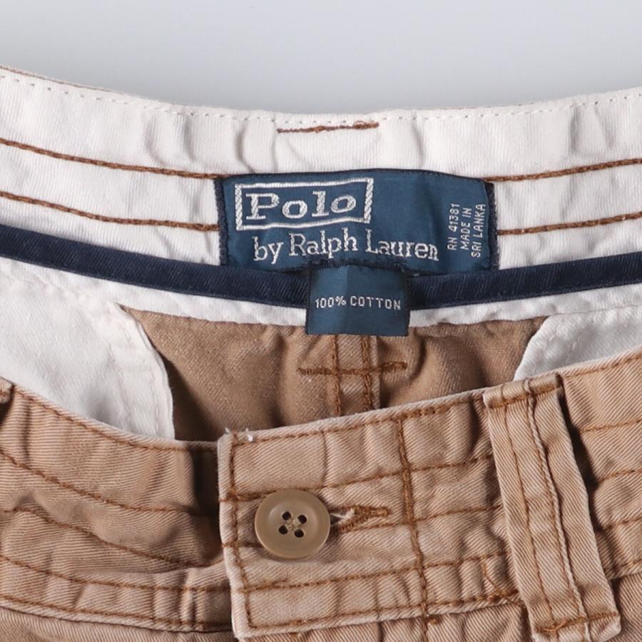 esu　Polo Ralph Lauren カーゴハーフパンツ　ブラウン 楽天市場】【中古】POLO RALPH LAURENカーゴショーツ ハーフ