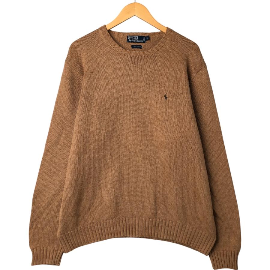 古着 ラルフローレン Ralph Lauren POLO by コットンニットセーター