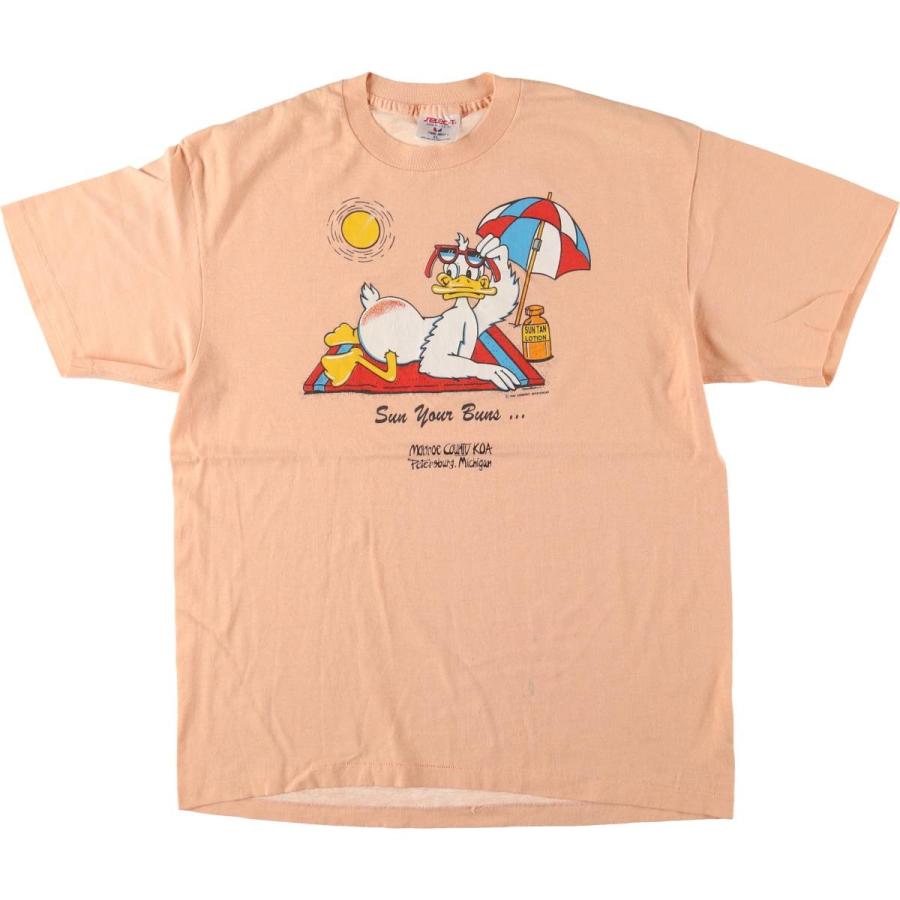 古着 80年代 TEE JAYS プリントTシャツ USA製 メンズXL相当 ヴィンテージ /eaa541452 古着 80年代 TEE JAYS プリントTシャツ USA製 メンズXL相当