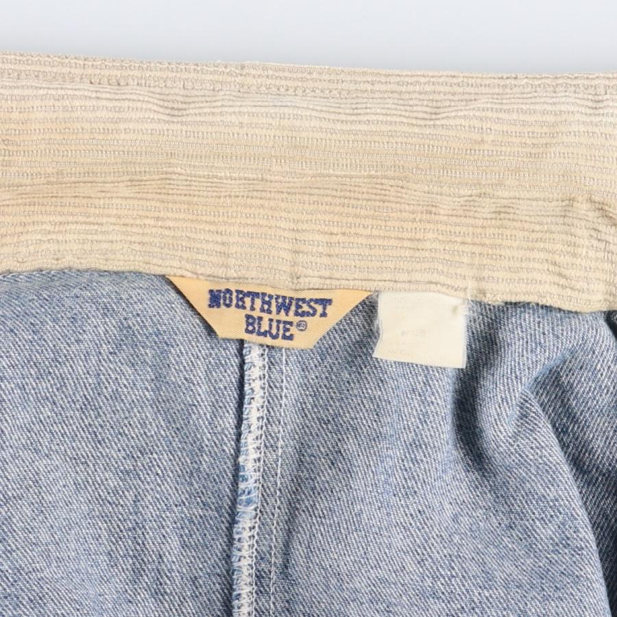 古着 NORTHWEST BLUE デニムカバーオール レディースM相当