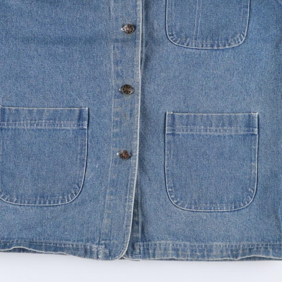 古着 NORTHWEST BLUE デニムカバーオール レディースM相当
