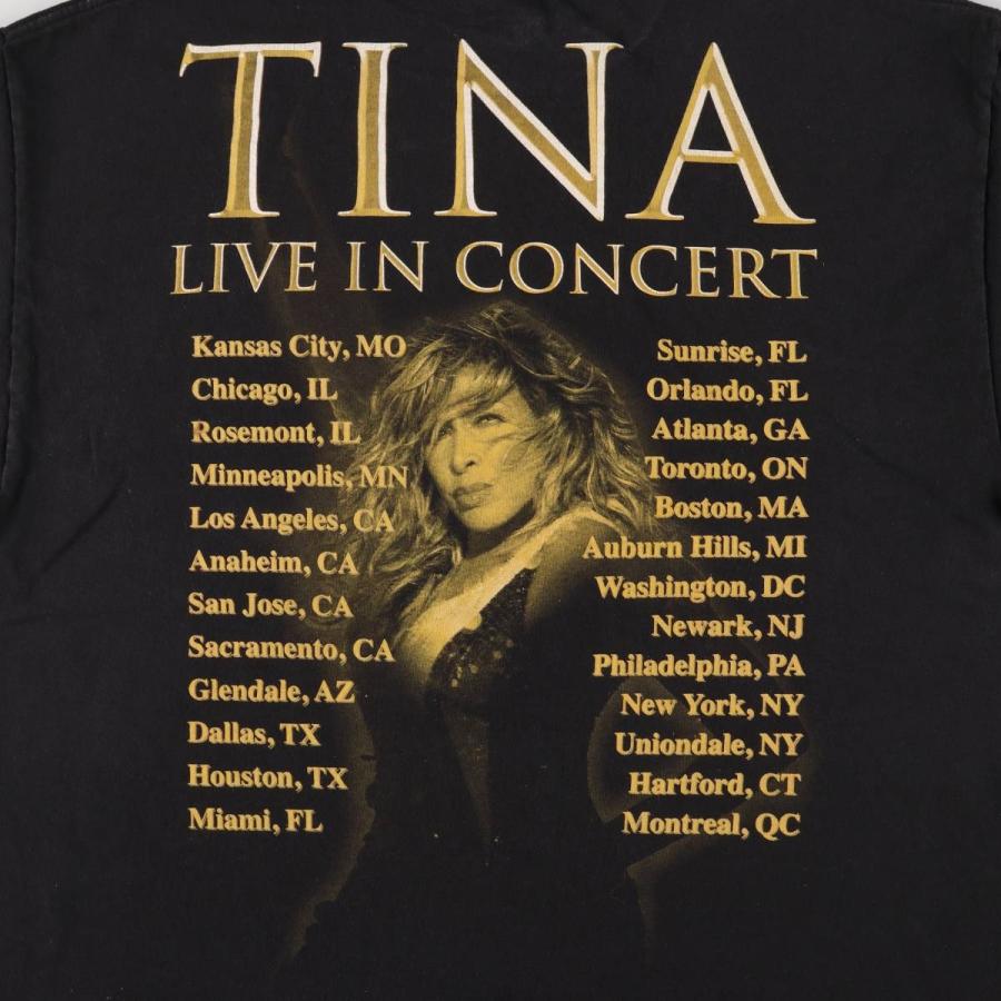 古着 00年代 デルタ DELTA TINA TURNER ティナターナー バンドTシャツ  