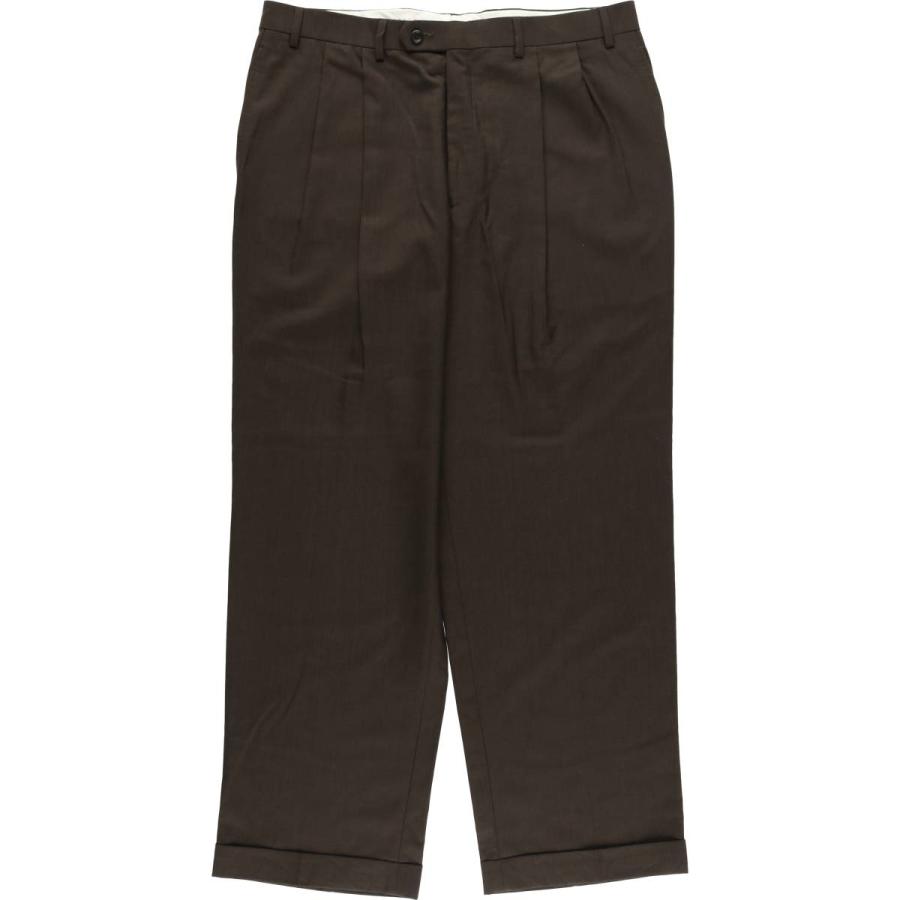 古着 ラルフローレン Ralph Lauren LAUREN ローレン ツータック