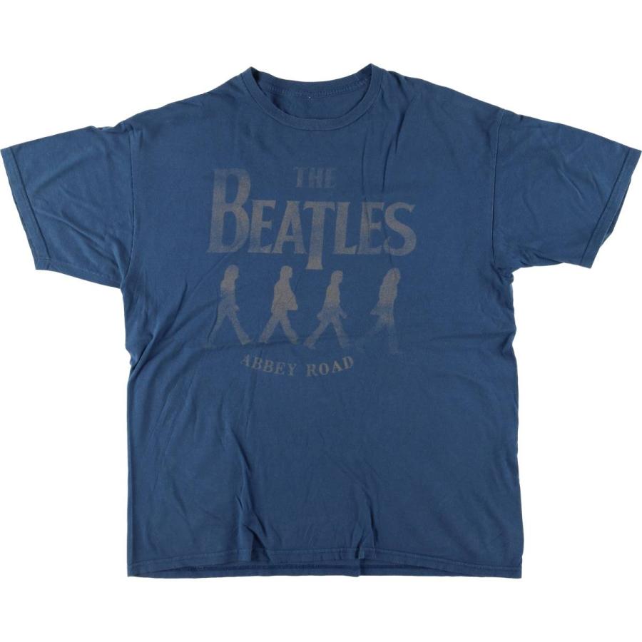 古着 THE BEATLES ビートルズ バンドTシャツ バンT メンズXL相当