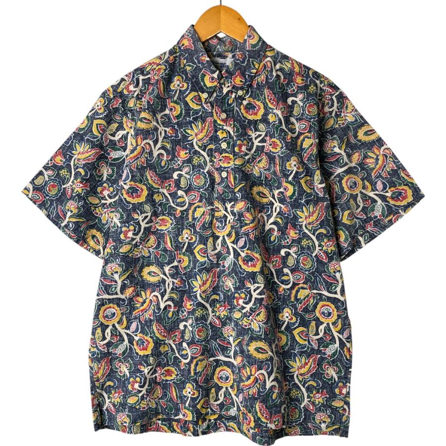 reynspoonerレインスプーナー90's アロハシャツ　未使用　ネイビー reynspoonerレインスプーナー90's アロハシャツ 未使用 ネイビー