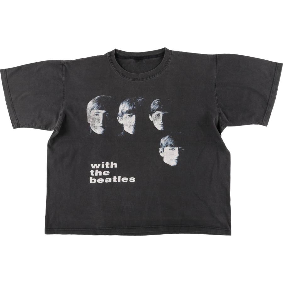 古着 THE BEATLES ビートルズ バンドTシャツ バンT メンズXL相当