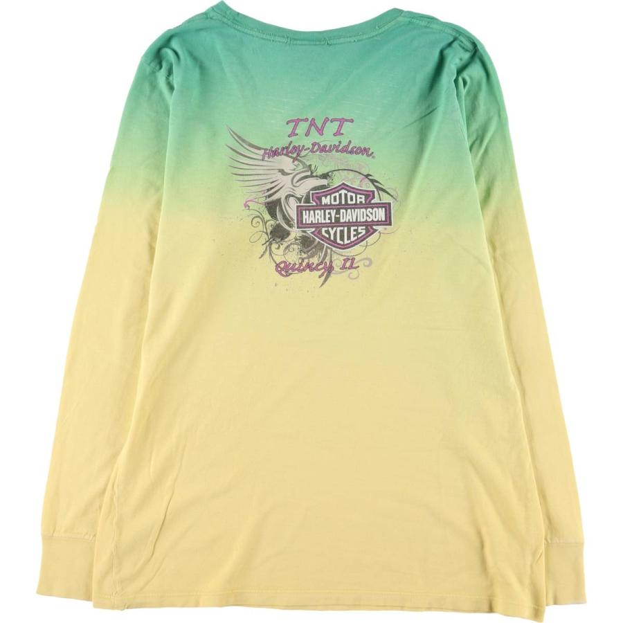 Harley Davidson - 古着 ハーレーダビッドソン Harley-Davidson ロングTシャツ ロンT レディースL相当 /eaa543067 古着 ハーレーダビッドソン Harley-Davidson ロングTシャツ ロン