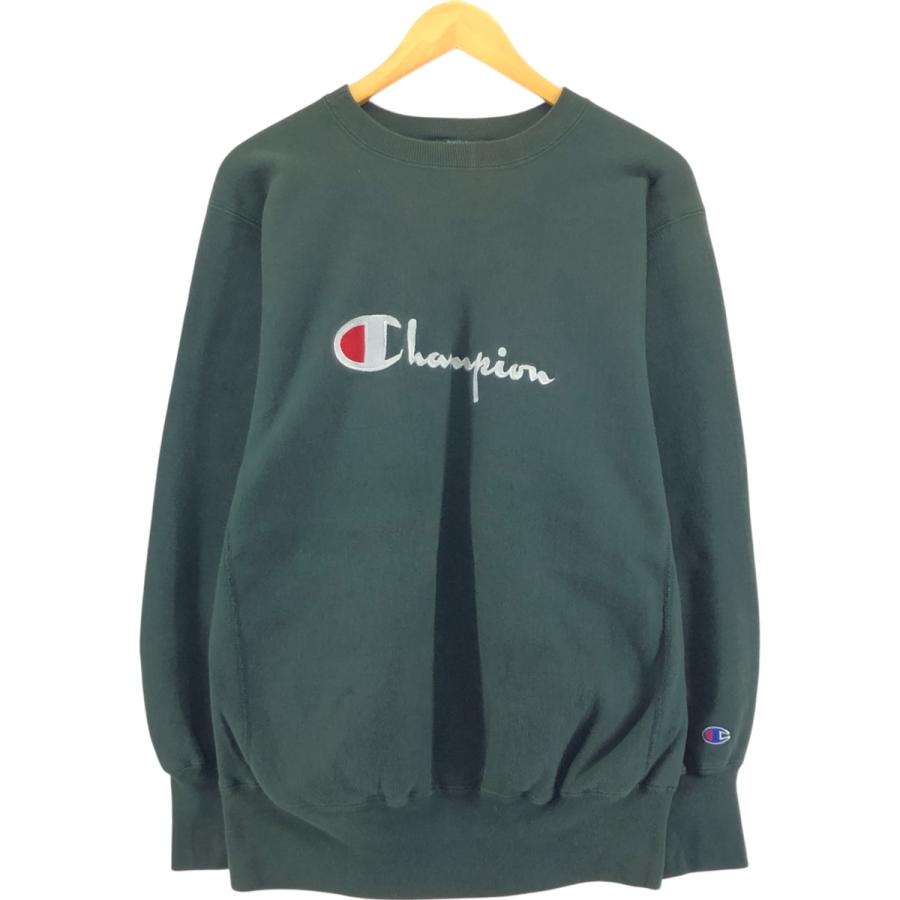 Champion 古着 90年代 チャンピオン リバースウィーブ 刺繍タグ