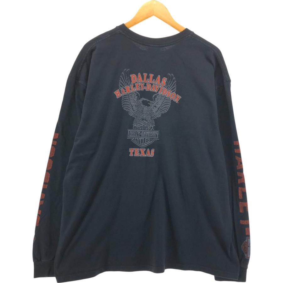 古着 ハーレーダビッドソン Harley-Davidson ロングTシャツ ロン