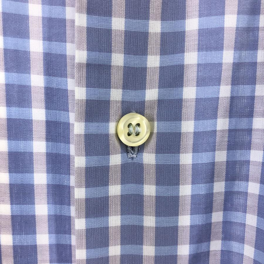 【美品 140cm】バーバリー チェック柄 長袖シャツ 半袖仕様ボタン付き 美品 140cm】バーバリー チェック柄 長袖シャツ 半袖仕様ボタン