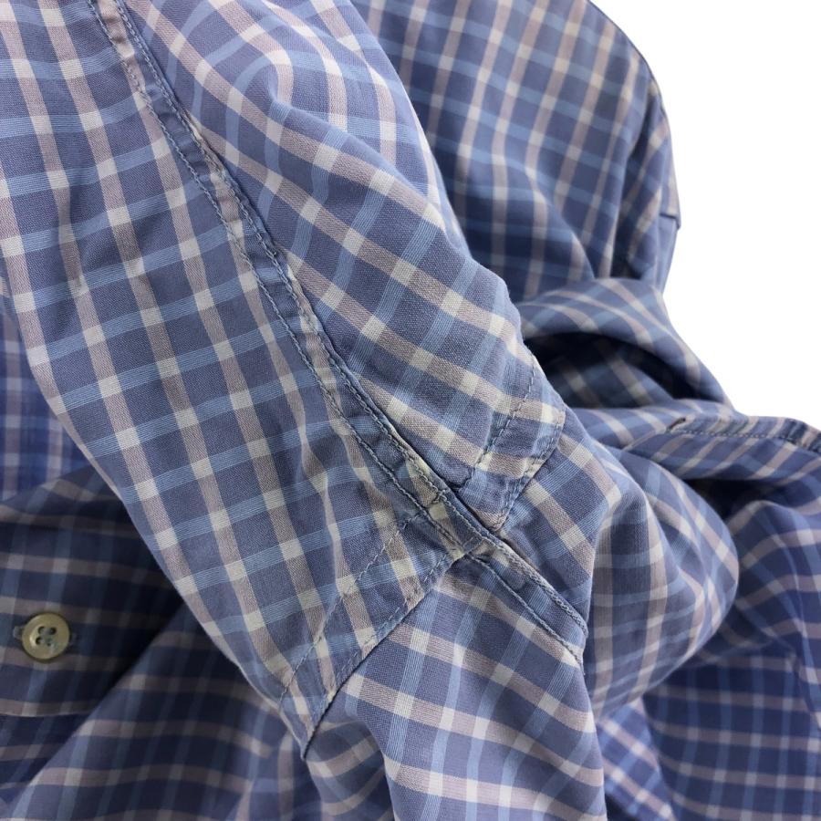 【美品 140cm】バーバリー チェック柄 長袖シャツ 半袖仕様ボタン付き 美品 140cm】バーバリー チェック柄 長袖シャツ 半袖仕様ボタン