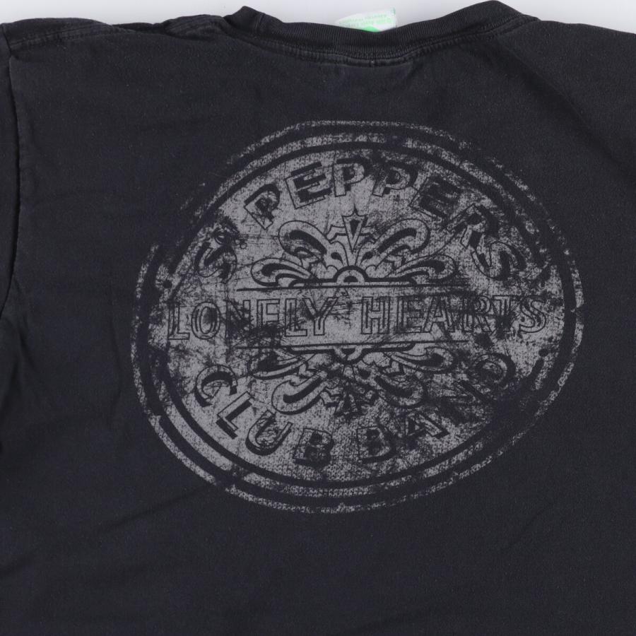 古着 00年代 THE BEATLES ビートルズ バンドTシャツ バンT メンズL相当  