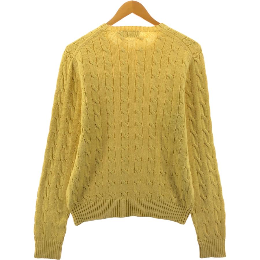 古着 ラルフローレン Ralph Lauren POLO RALPH LAUREN ケーブル編み