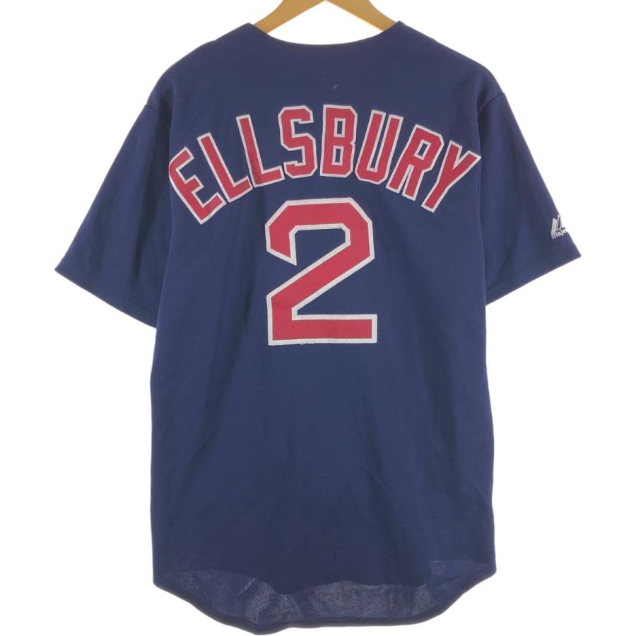 【US古着】 マジェスティック MLB メジャー レッドソックス ゲームシャツ 古着 マジェスティック Majestic MLB BOSTON REDSOX ボストンレッド