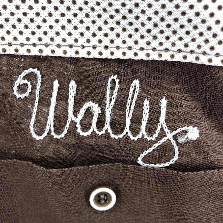 Hilton 70sボウリングシャツ ブラック ヴィンテージシャツ　黒　Lサイズ 古着 70s USA製 Hilton 豪華 チェーン 刺しゅう コットン ボーリング