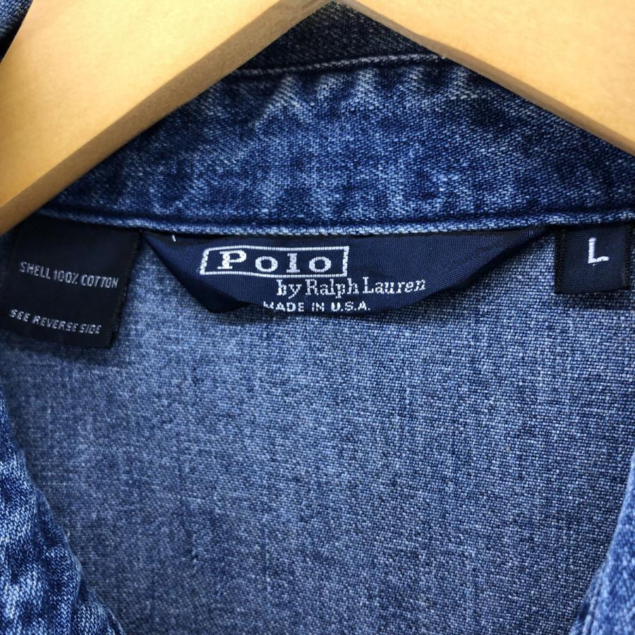 古着 90年代 ラルフローレン POLO by Ralph Lauren デニムスイング