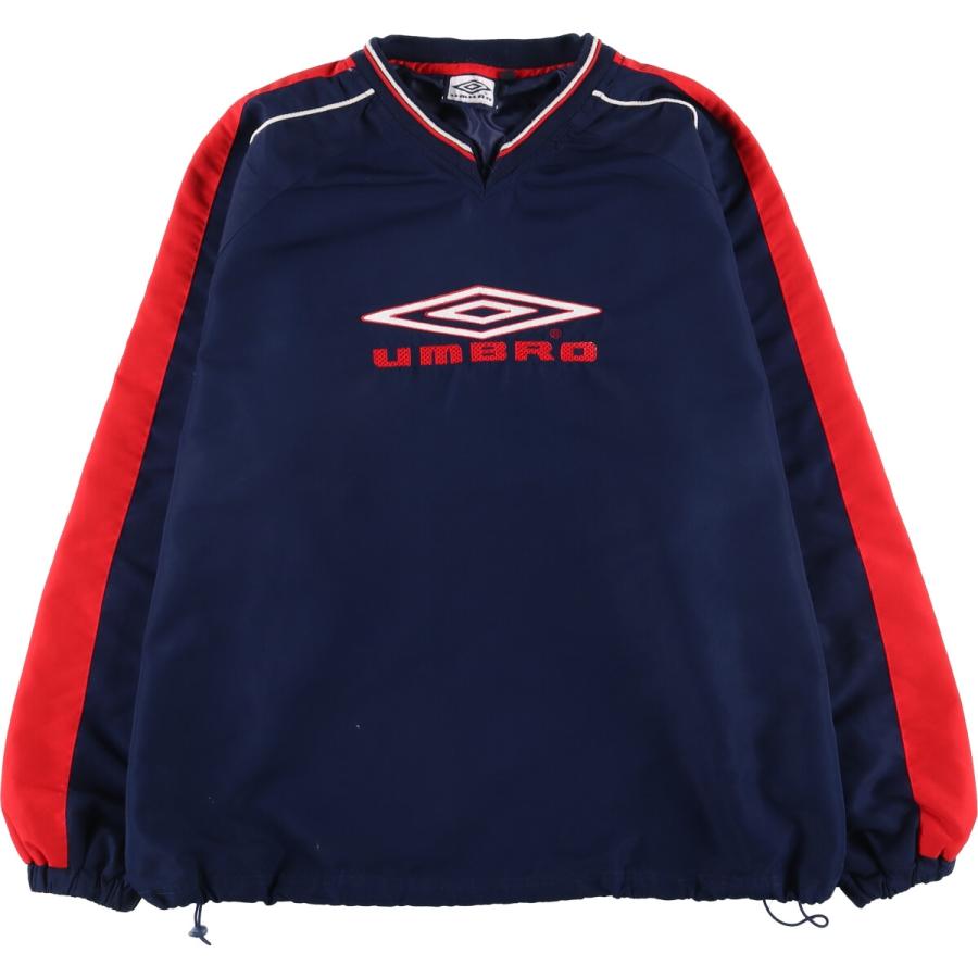 umbro（アンブロ） 古着 90年代 UMBRO Vネック ウォームアッププル