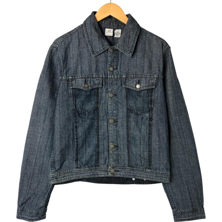 美品　Giorgio Armani ジョルジオアルマーニ　デニム　ジャケット GIORGIO ARMANI 古着 ジョルジオアルマーニ Giorgio Armani