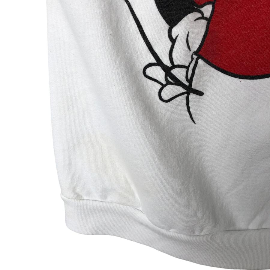 断*君様 レア USA 製 ヴィンテージ ミッキー スウェット ホワイト / ト