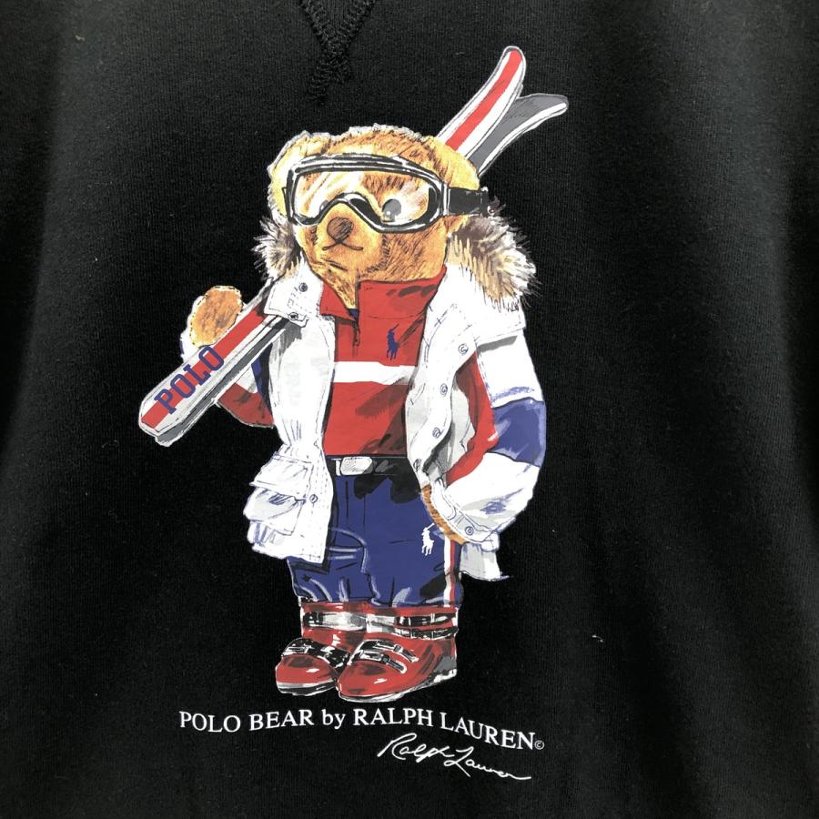 Ralph Lauren - 古着 ラルフローレン Ralph Lauren POLO RALPH LAUREN ポロベア プリントスウェットシャツ トレーナー レディースM相当 /eaa544832 古着 ラルフローレン Ralph Lauren POLO RALPH LAUREN ポロベア