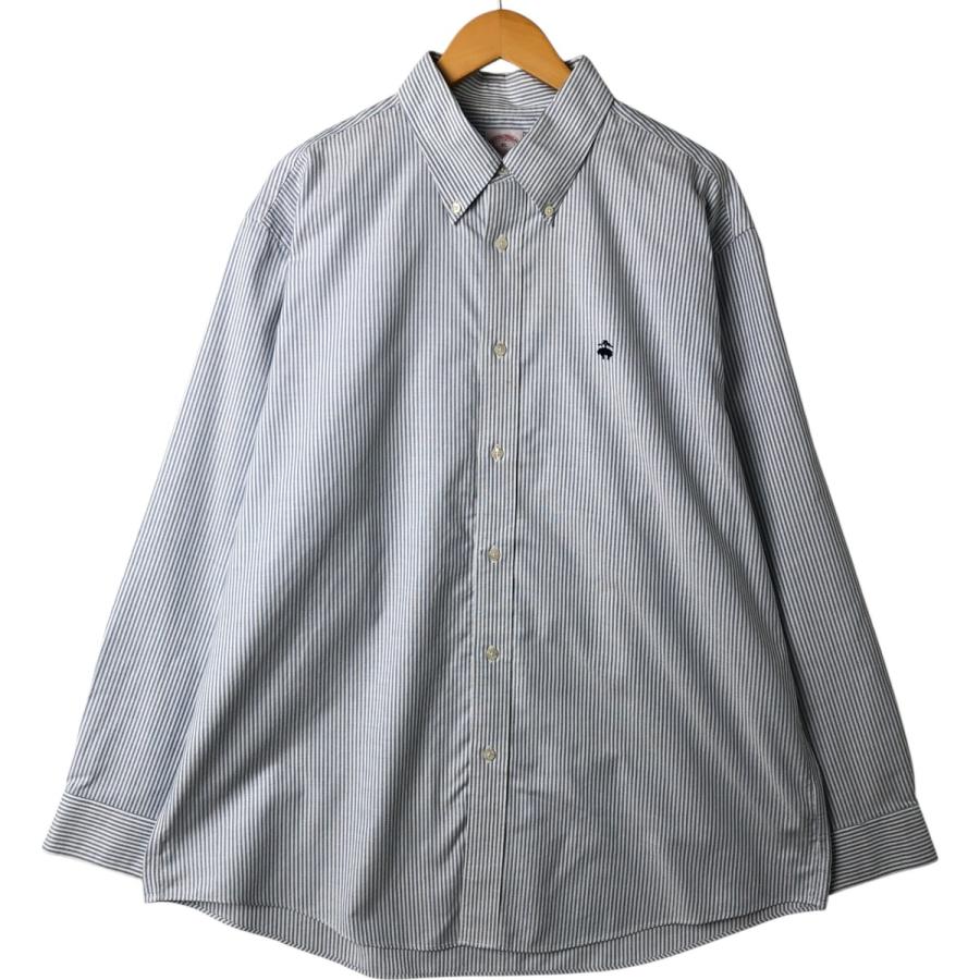 美品 Brooks Brothers MADISON 長袖BDシャツ ストライプ BROOKS BROTHERS 古着 ブルックスブラザーズ Brooks Brothers