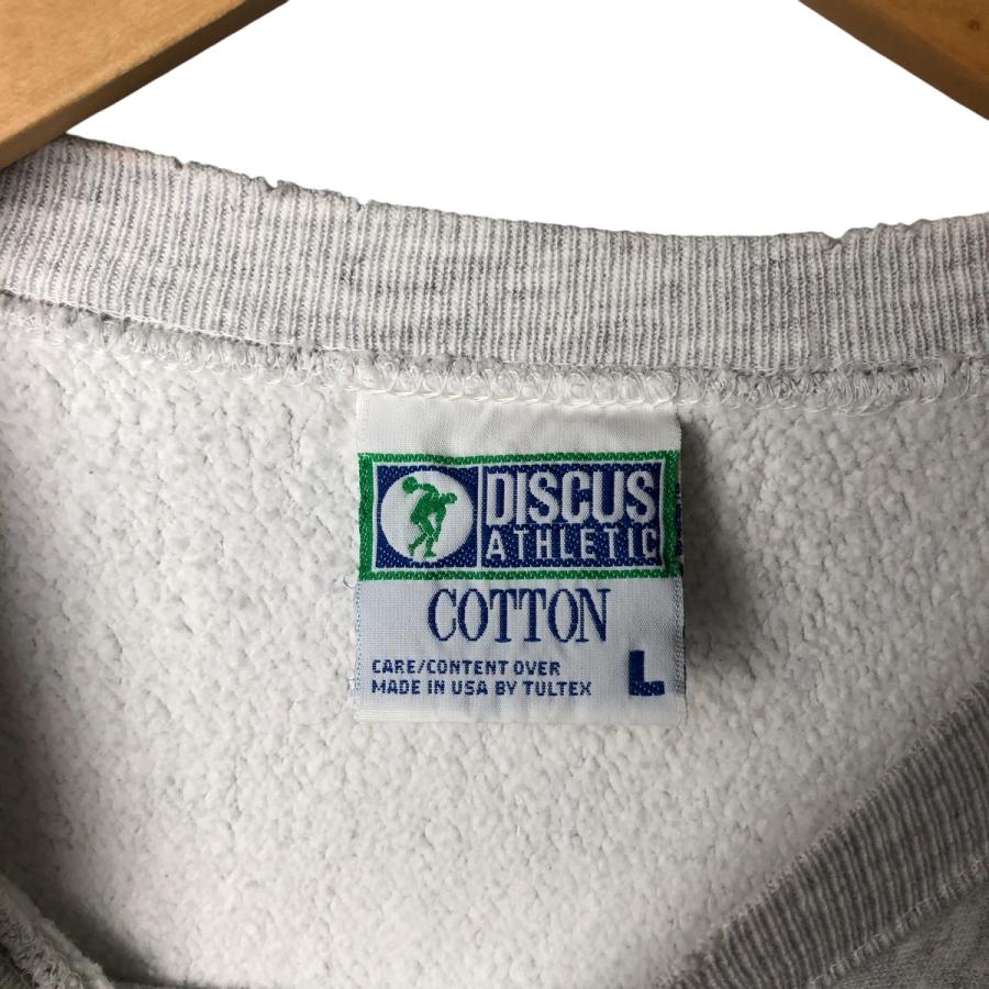 古着 90年代 DISCUS ATHELETIC 無地 ブランクスウェットシャツ