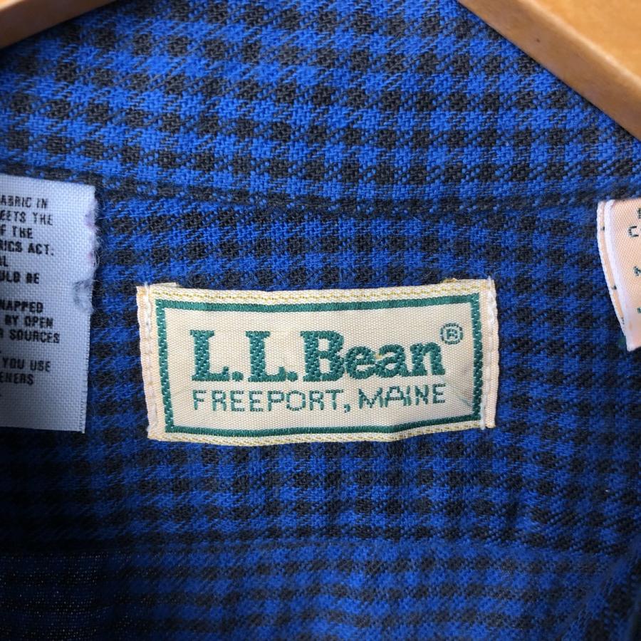L.L.Bean（エルエルビーン） 古着 80年代 ギンガムチェック 長袖