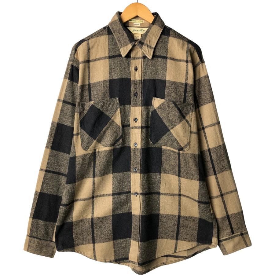 古着 80年代 セントジョンズベイ STJOHN'S BAY BIG MAC FLANNEL 長袖