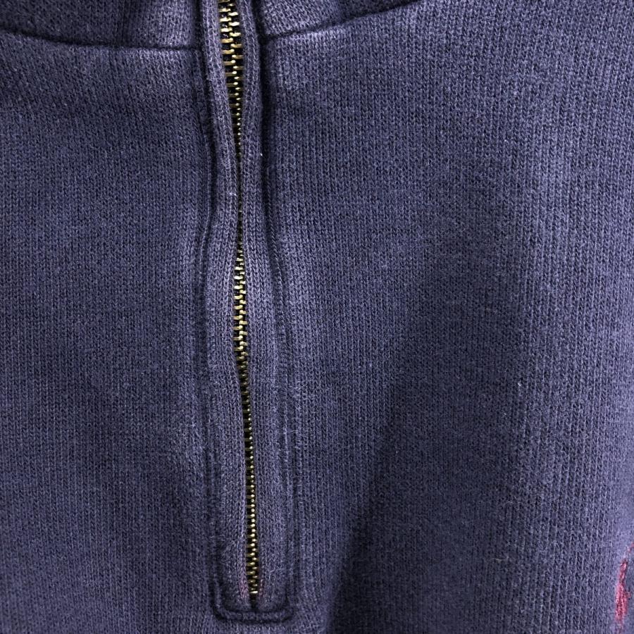 古着 ラルフローレン Ralph Lauren POLO by ハーフジップスウェット