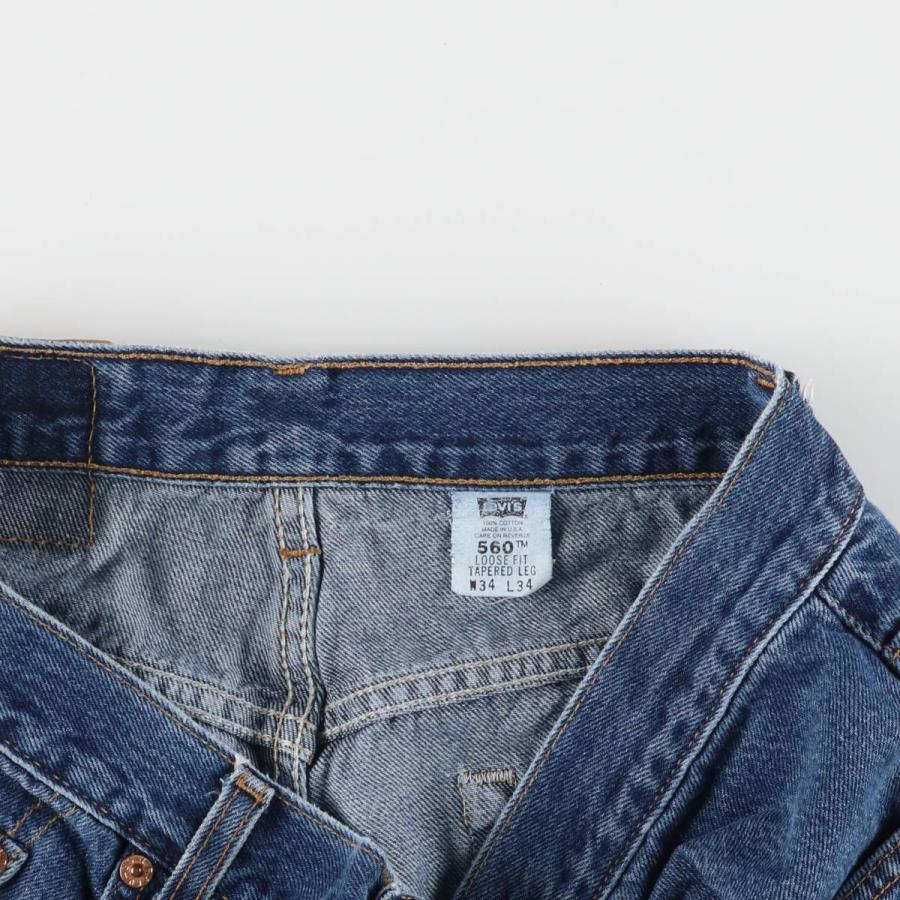 Levi's（リーバイス） 古着 00年代 Levi's 560 LOOSE FIT TAPERED LEG