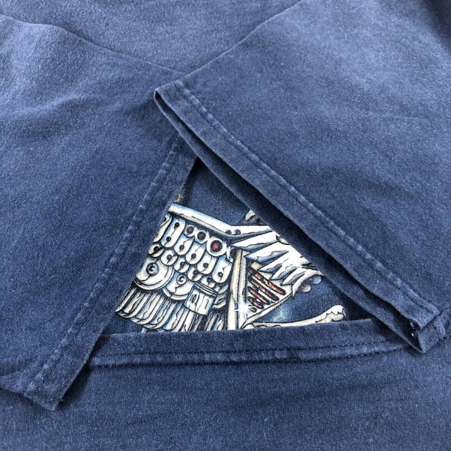 激レア 90s USA製 ハーレーダビッドソン ヴィンテージTシャツ イーグル HARLEY-DAVIDSON (ハーレーダビッドソン) 90s イーグル ビッグ