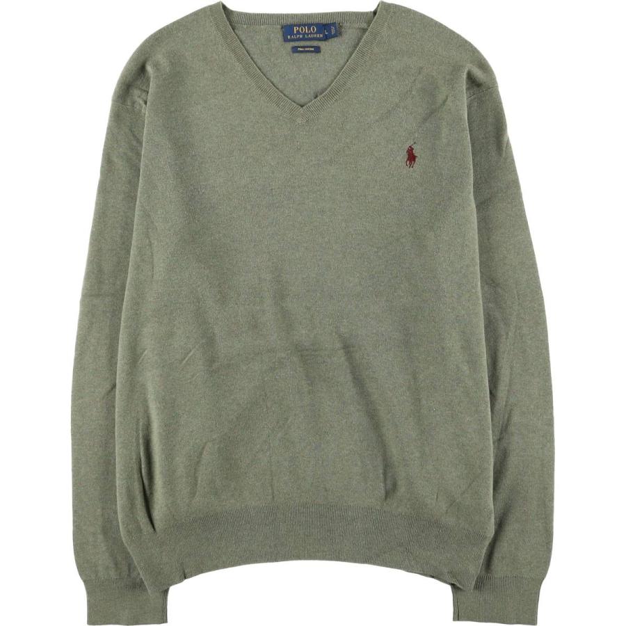 古着 ラルフローレン Ralph Lauren POLO RALPH LAUREN Vネック  