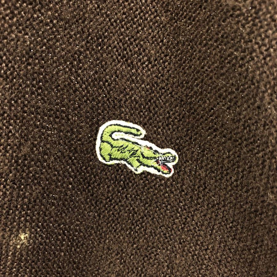 古着 70年代 ラコステ LACOSTE IZOD アクリルニットカーディガン メンズXXL相当 ヴィンテージ/eaa546785 LACOSTE（ラコステ） 古着 70年代 LACOSTE IZOD アクリルニット
